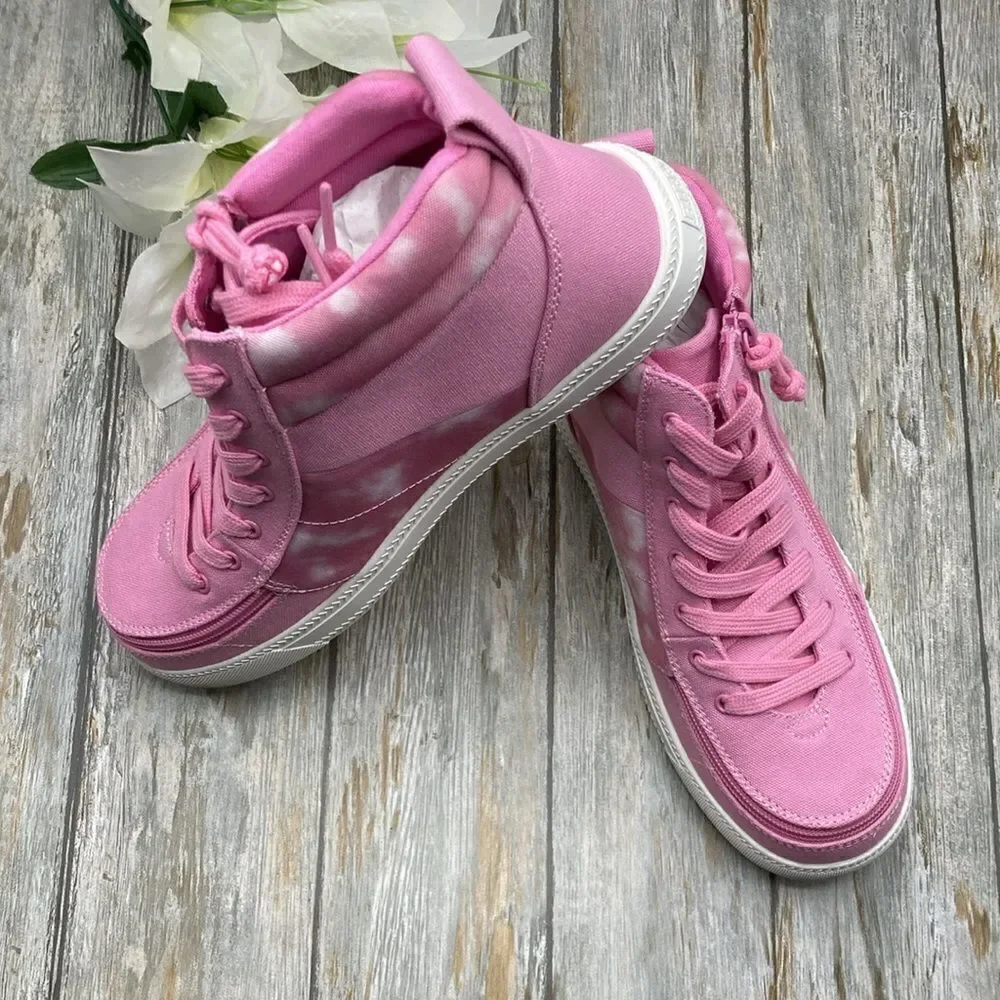 BILLY Footwear Street Girls' Tie Dye Hightop Shoes Sneakers Size 7